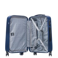 Moderné cestovné kufre SINGAPORE - modré
