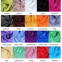 Bavlnená prestieradlo 130x70 cm SUPER (20 farieb)