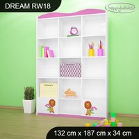 Detský úložný regál - ZVIERATKÁ - TYP 18 - VYSOKÝ