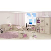 Detská izba s výrezom MÉĎA - ružová náhľad