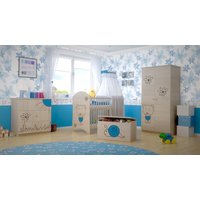Detská izba s výrezom MÉĎA - modrá náhľad