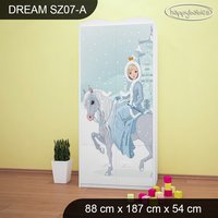 Detská skriňa ĽADOVÁ PRINCEZNÁ - TYP 7A