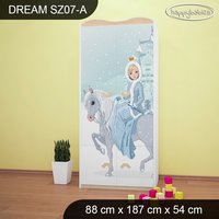 Detská skriňa ĽADOVÁ PRINCEZNÁ - TYP 7A