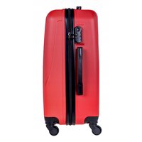 Cestovný kufor MILANO - červený