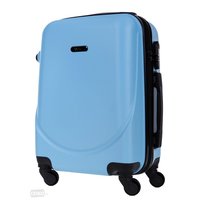 Cestovný kufor MILANO - svetlo modrý