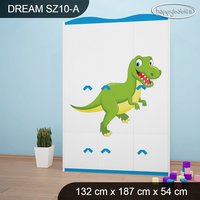 Detská skriňa DINOSAURI - TYP 10A