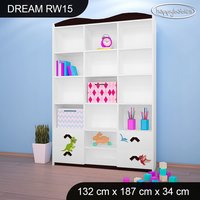 Detský úložný regál - DINOSAURI - TYP 15 - VYSOKÝ