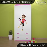 Detská skriňa FUTBAL - TYP 6B