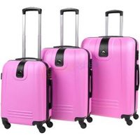 Cestovné kufre LONDON - ružové