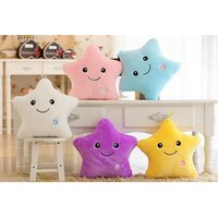 Svietiace vankúš HVIEZDA - žltý