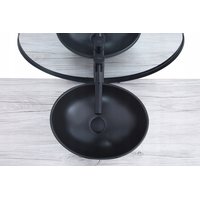 Keramické umývadlo MAXMAX Rea SOFIA black MAT