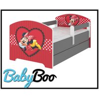 Detská posteľ Disney - zamilovaná MINNIE 140x70 cm
