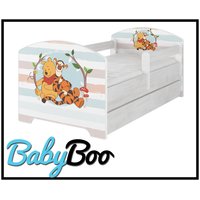 Detská posteľ Disney - MACKO PÚ A TIGRÍK 140x70 cm