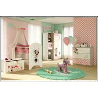 SKLADOM: Detská posteľ Disney - MYŠKA MINNIE 140x70 cm
