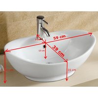 Keramické umývadlo MAXMAX Rea CINDY