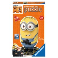 RAVENSBURGER 3D puzzle Mimoni: Mimoň v montérkach 54 dielikov
