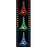 Svietiace 3D puzzle Eiffelova veža - 216 dielikov