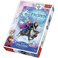 Puzzle Ľadové kráľovstvo: Záchrana Anny - 100 dielikov