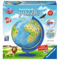 Puzzleball: Detský globus so zvieratkami (anglický) - 180 dielikov