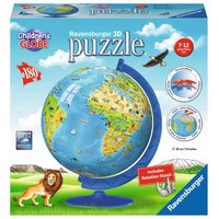Puzzleball: Detský globus so zvieratkami (anglický) - 180 dielikov
