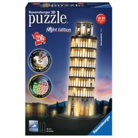 Svietiace 3D puzzle Šikmá veža v Pise - 216 dielikov