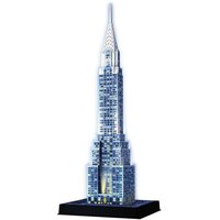 Svietiace 3D puzzle Chrysler Building - 216 dielikov
