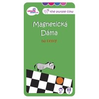 Magnetická spoločenská hra Dáma na cesty