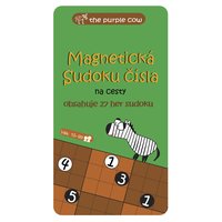 Magnetická spoločenská hra Sudoku na cesty