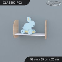 Detská polička CLASSIC - TYP 2