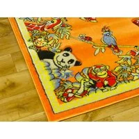 Detský koberec FUNKY ZOO orange