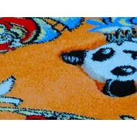 Detský koberec FUNKY ZOO orange