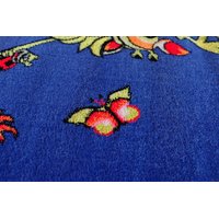 Detský koberec FUNKY ZOO blue