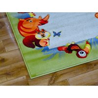 Detský koberec ZOO krémový
