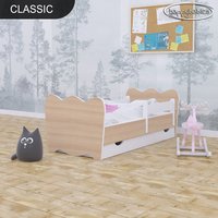 Detská posteľ so zásuvkou 140x70 CLASSIC