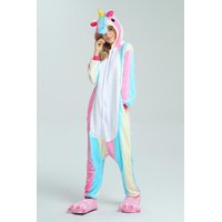 Overal KIGURUMI - jednorožec PINK RAINBOW