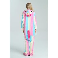 Overal KIGURUMI - jednorožec PINK RAINBOW