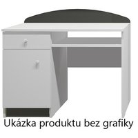 Písací stôl OVEČKA S KYTIČKAMI - TYP A