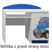 Písací stôl POLICAJNÉ AUTO - TYP A