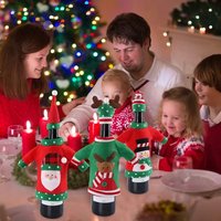 Vianočné svetrík na fľašu