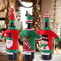 Vianočné svetrík na fľašu