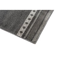 Moderný kusový koberec MAROKO - CENTER STAR antracitový L916A