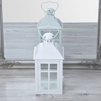 Biela lampáš - 1 kus