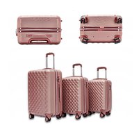 Cestovné kufre SOLIS - ružové