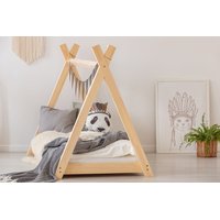 Detská posteľ z masívu teepee 160x80 cm