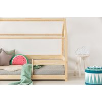 Detská posteľ z masívu DOMČEK - TYP B 160x70 cm
