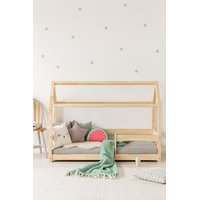 Dětská postel z masivu DOMEČEK - TYP B 200x80 cm