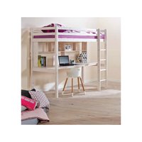 Detská vyvýšená posteľ s písacím stolom KLEOPATRA 200x90 cm + matrac ZADARMO!