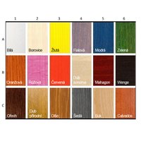 Detská vyvýšená posteľ s písacím stolom KLEOPATRA 200x90 cm + matrac ZADARMO!