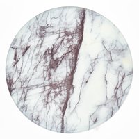 Konferenčný stolík MAN - chrómový / mramorový