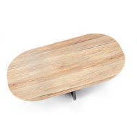 Konferenčný stolík ODILE - dub san remo / čierny